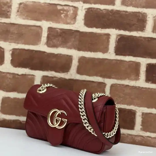 Hyperpeter bag-23*14*6CM GG MARMONT GUCCI 0526